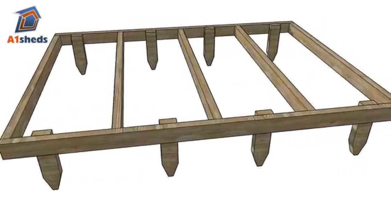 A1 BaseKIT - Timber Frame Shed Base