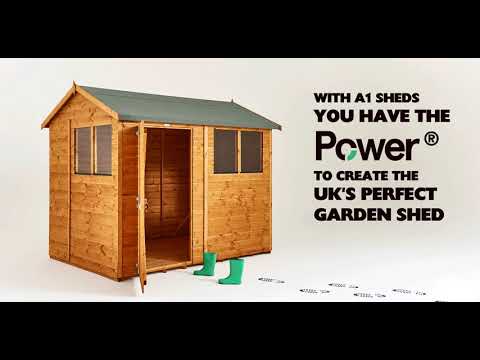 A1 Power® Shed - The UK's most PERFECT Garden Shed?.. Probably!