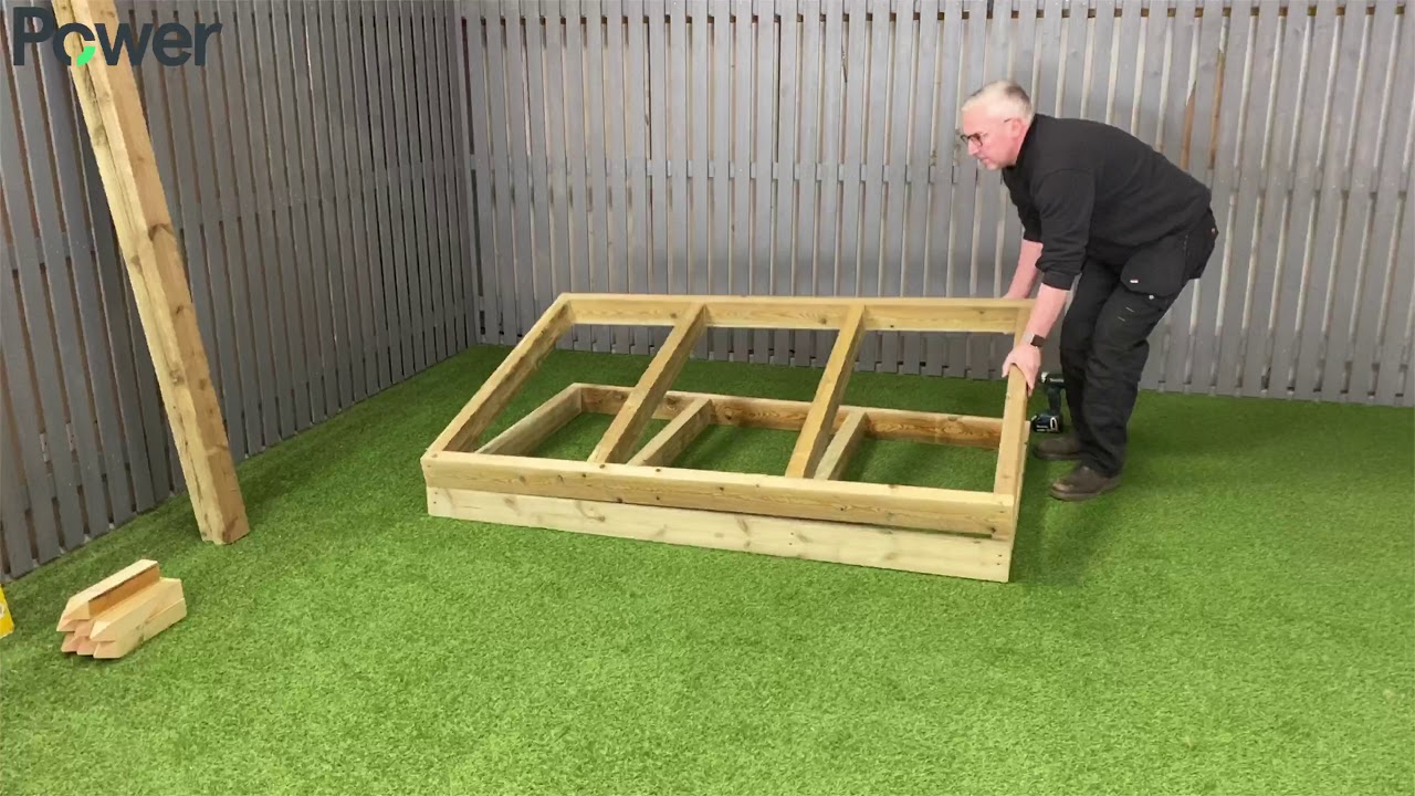 How to assemble a Power Sheds Base Kit