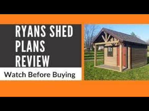 Ryan's Shed Plans Review -  Do They Really Work?