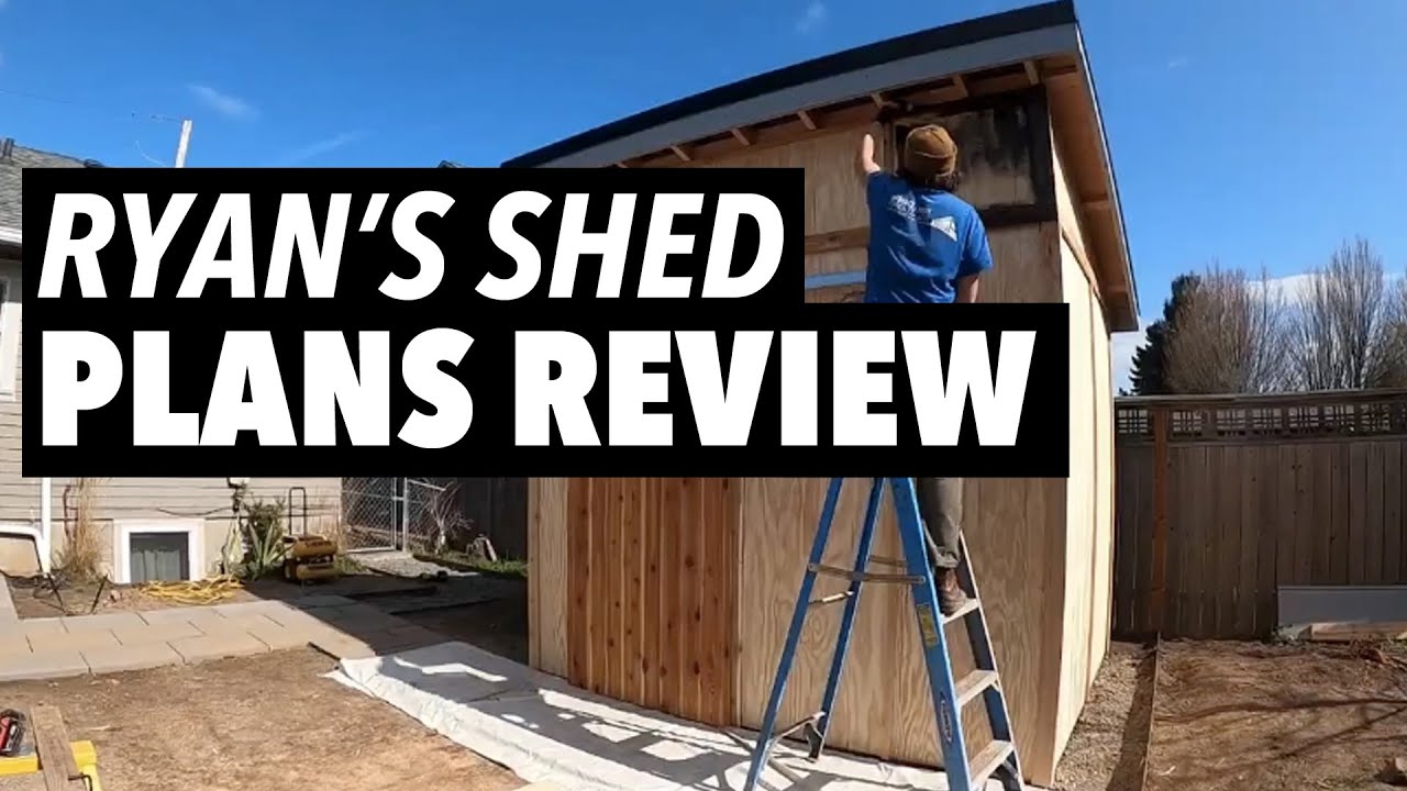 Ryan's Shed Plans Review - Is It Worth It?