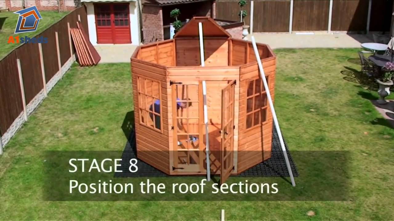 TGB Octagonal Summerhouse - Assembly Video