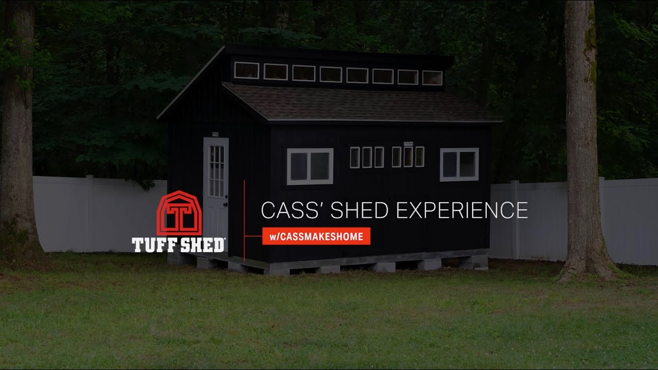 Tuff Shed + Cass Makes Home