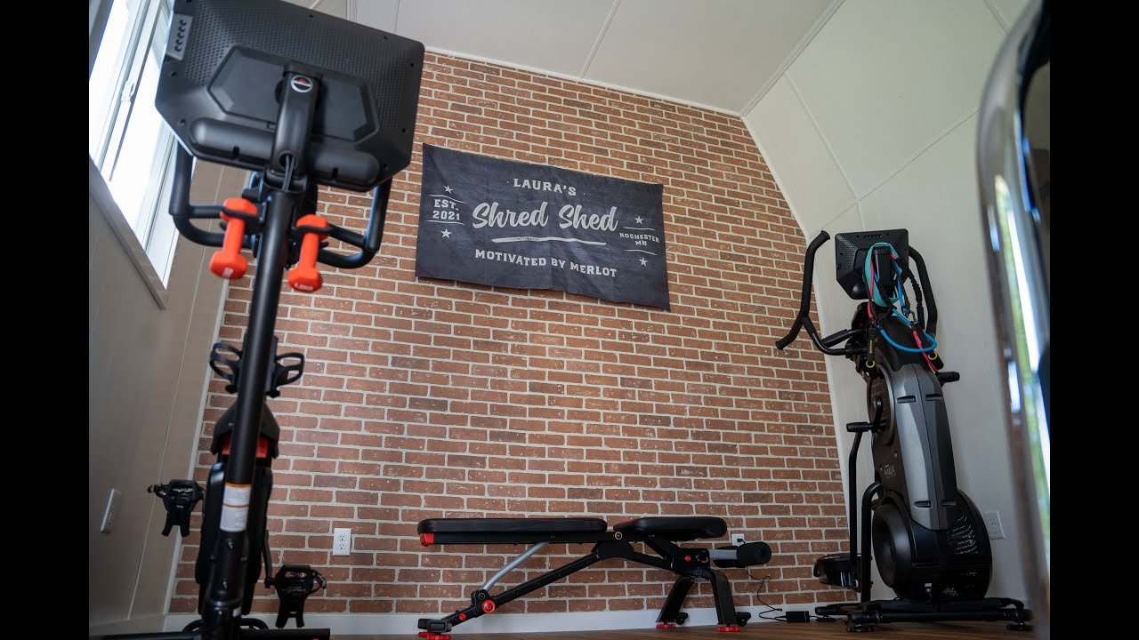 Laura's Bowflex Shred Shed