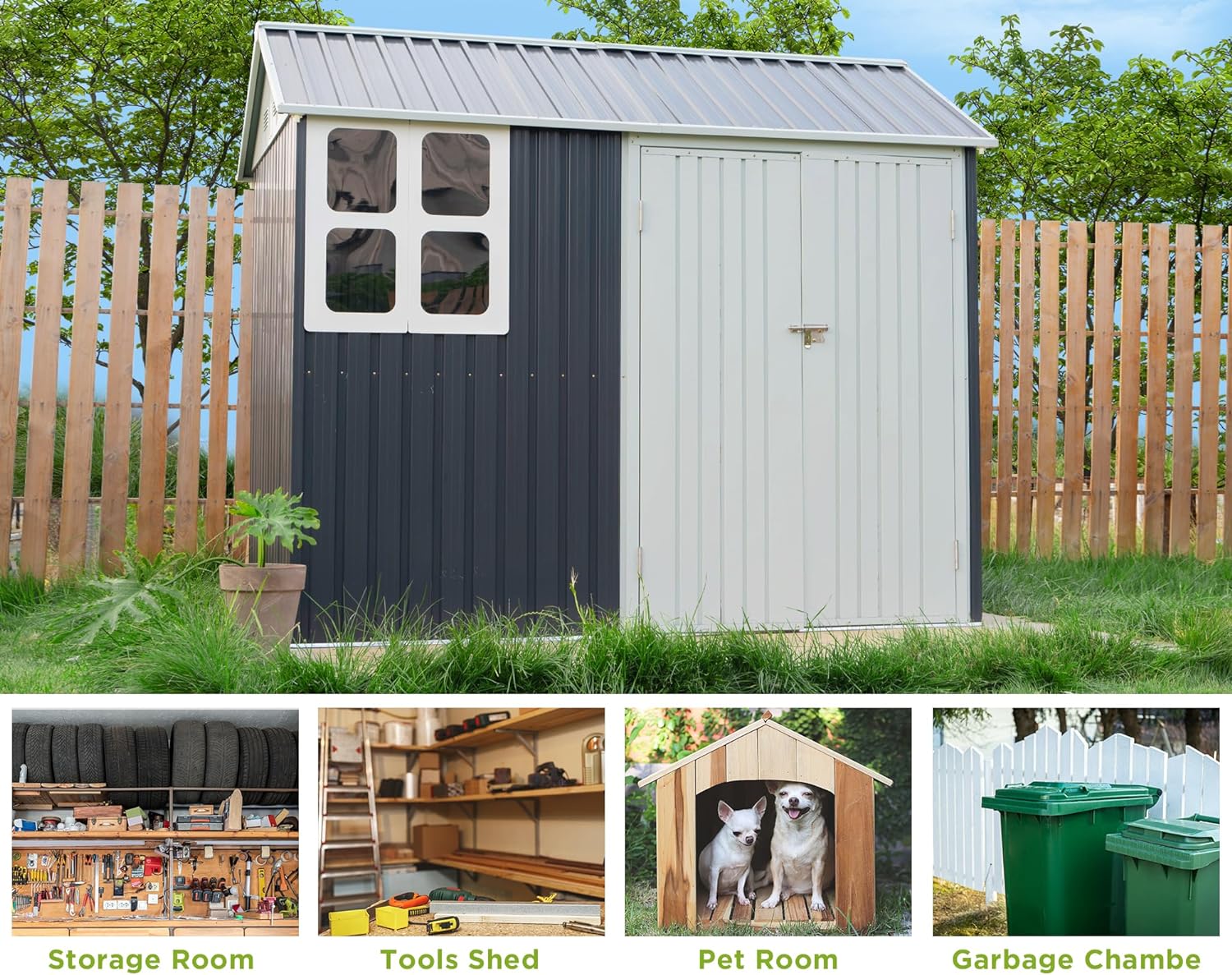 vanacc shed nordic cottage storage shed review