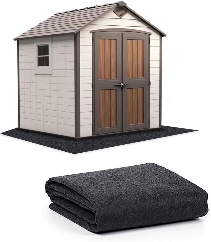 6x4 outdoor storage shed mat review