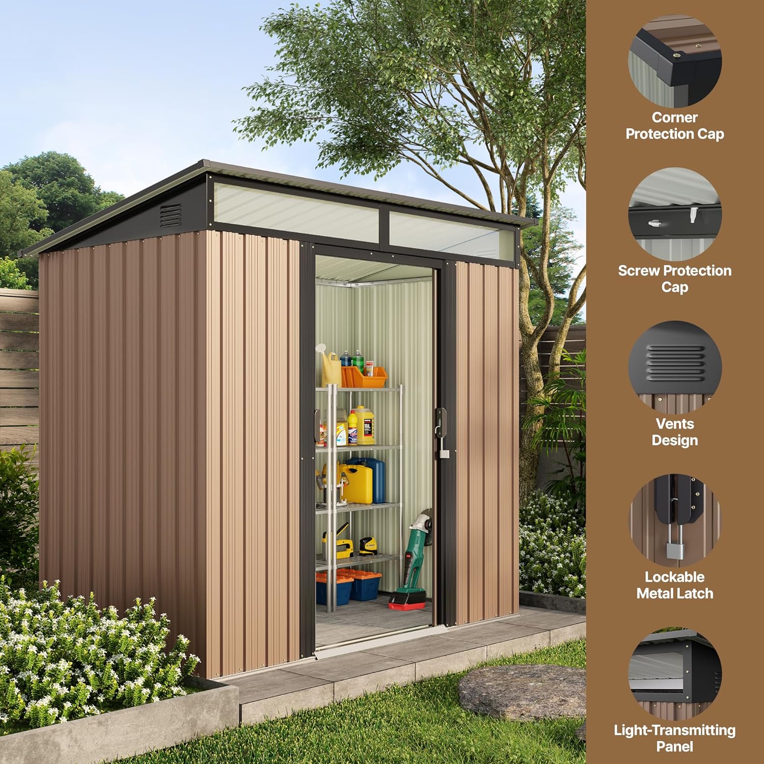 Gizoon Outdoor Storage Shed Review 