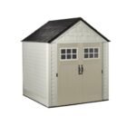 Garden Dream Team: Organize Your Outdoor Space with the Rubbermaid 7x7 Weatherproof Storage Shed!