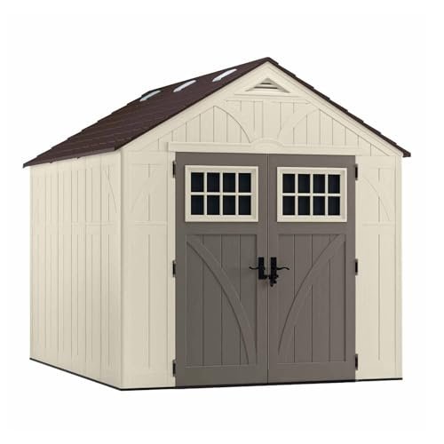 Maximize Your Space: The Suncast 8' x 10' Heavy-Duty Resin Tremont Storage Shed Review!