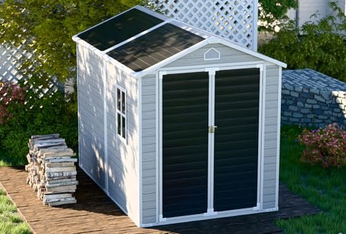 Ultimate Outdoor Organization: Unpacking the CDCASA 8x6 FT Resin Storage Shed